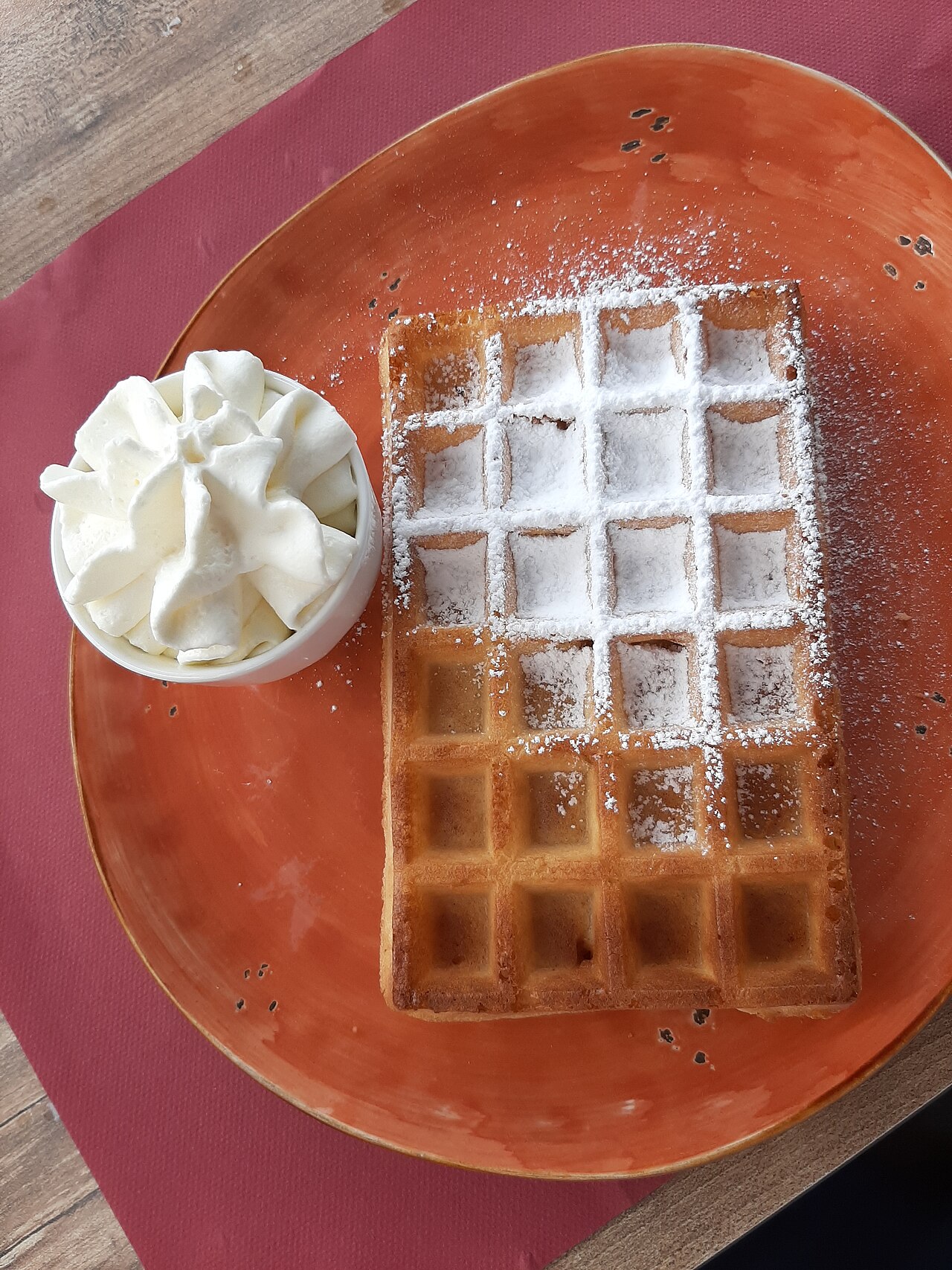 Commons: Brussels waffle