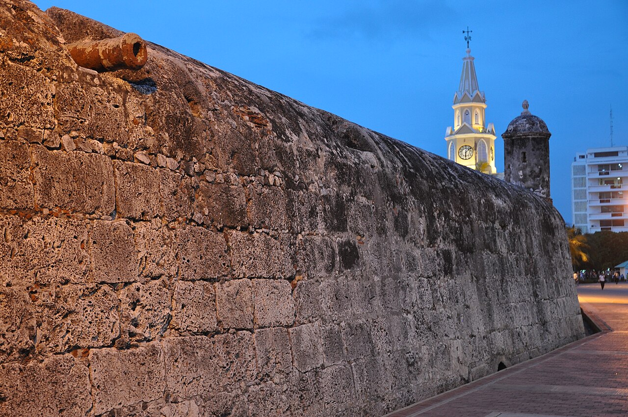 Commons: Cartagena walls old city