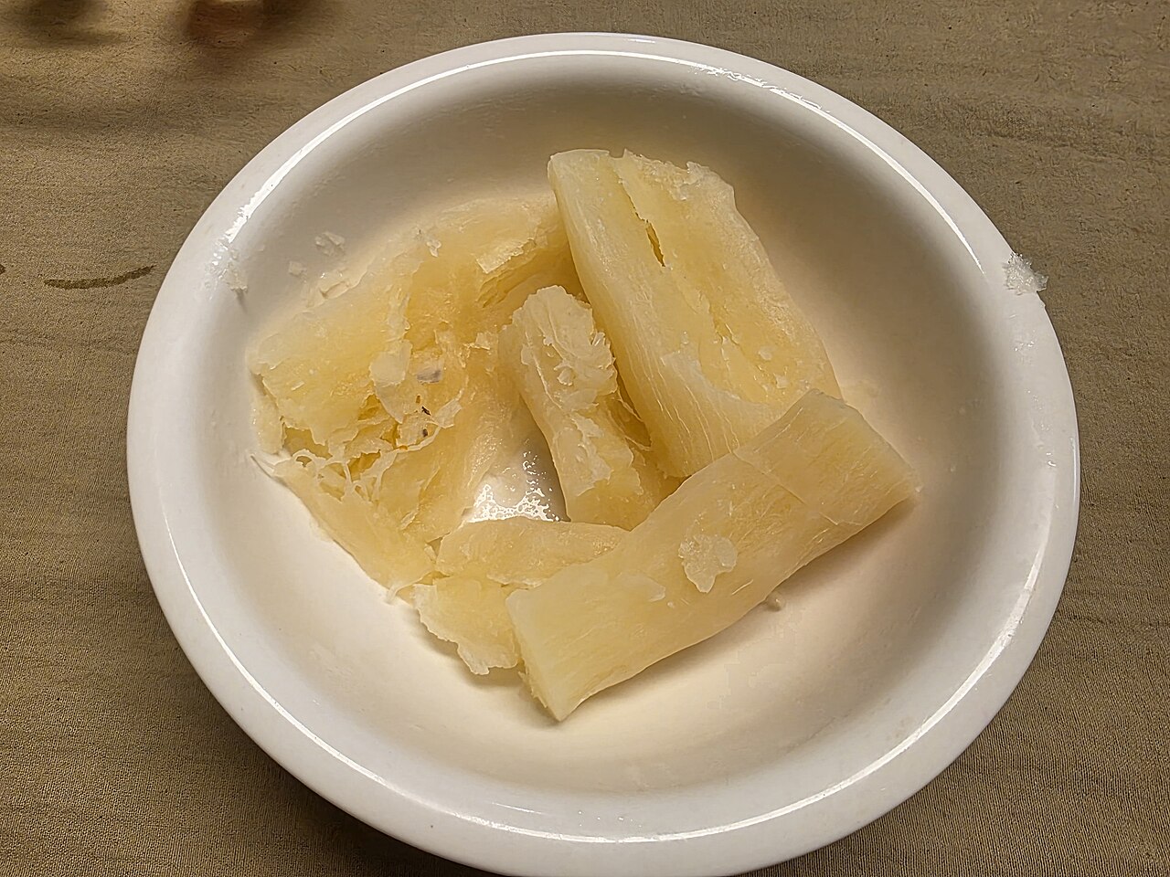 Commons: boiled cassava