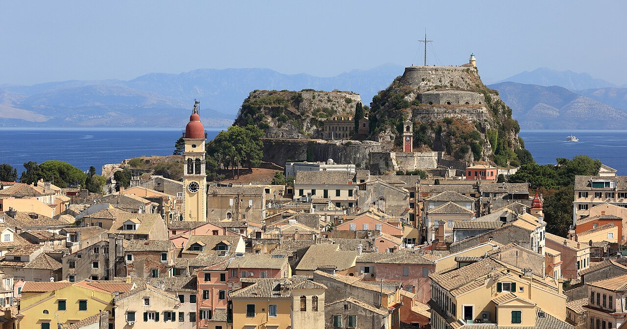 Commons: Corfu old town