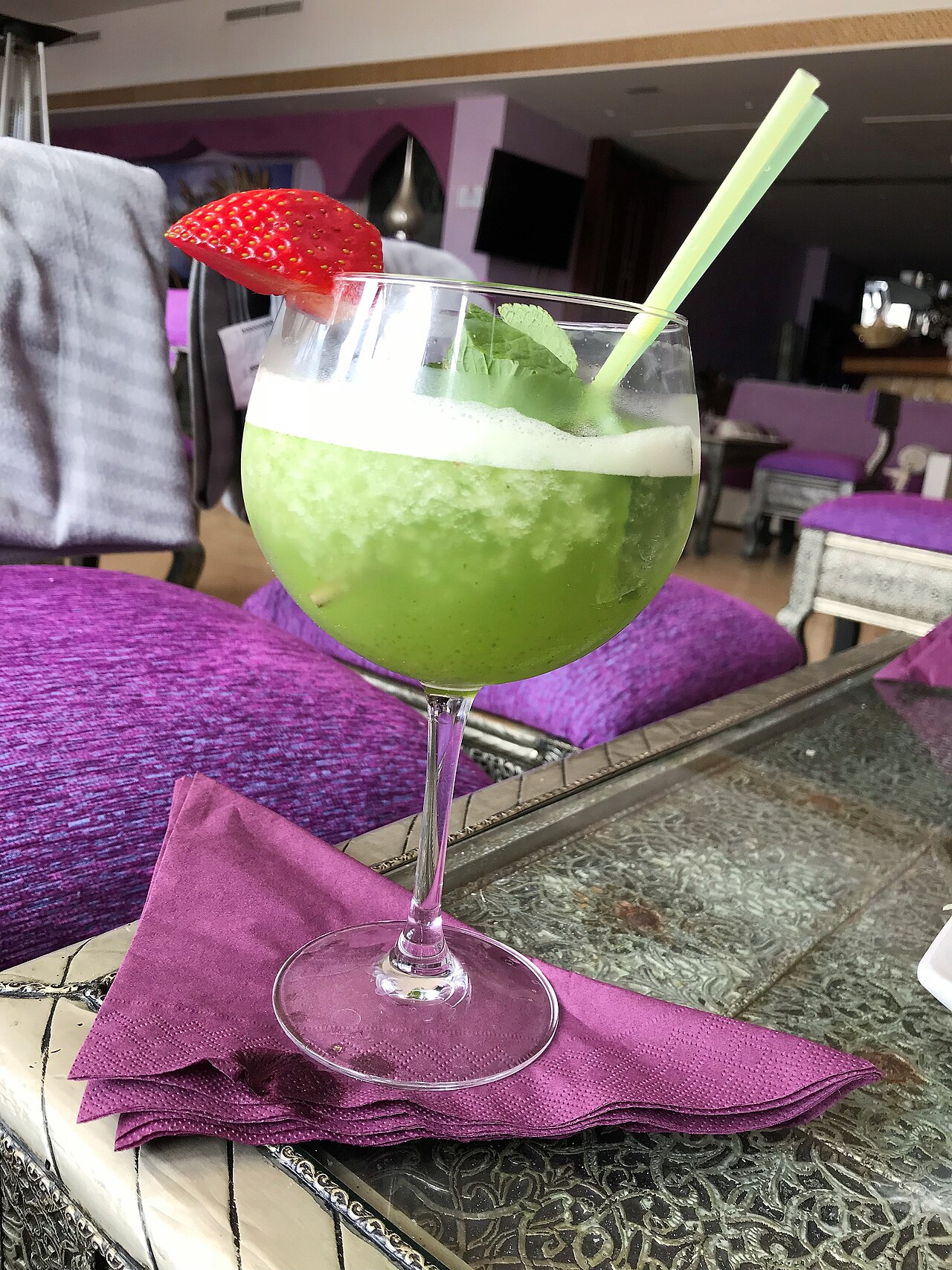 Mint lemonade