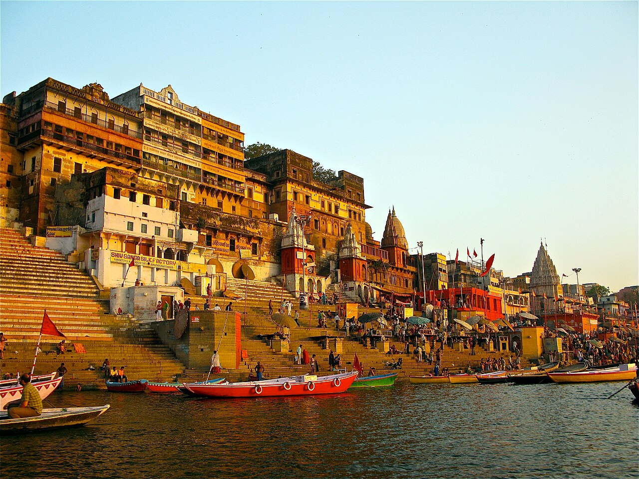 Ghats in Varanasi