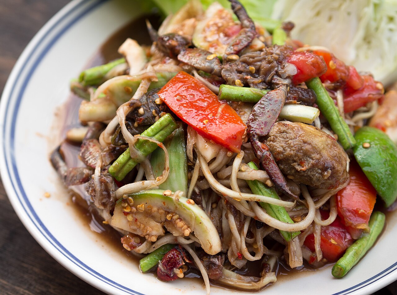 Green papaya salad