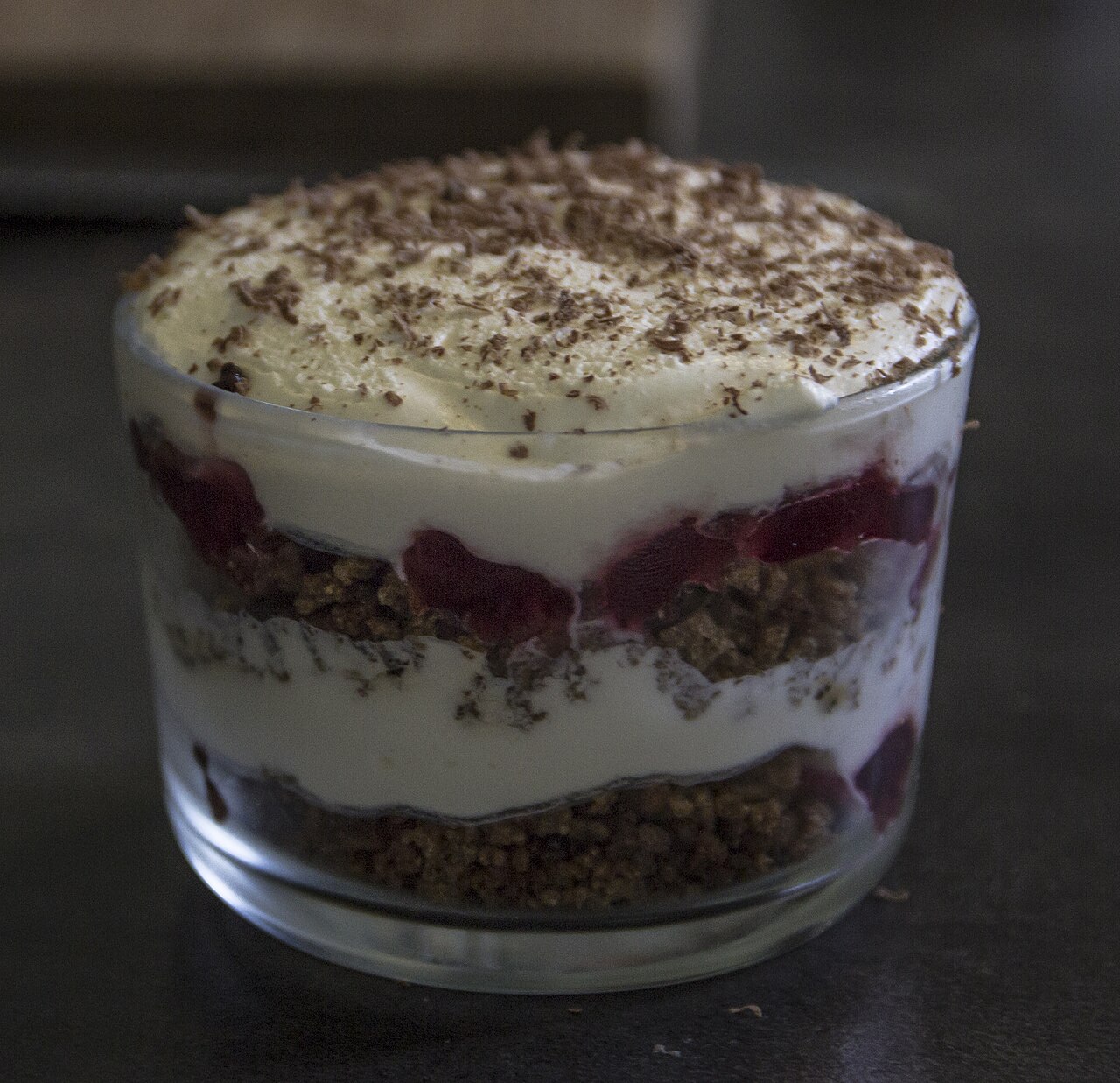 Layered rye bread