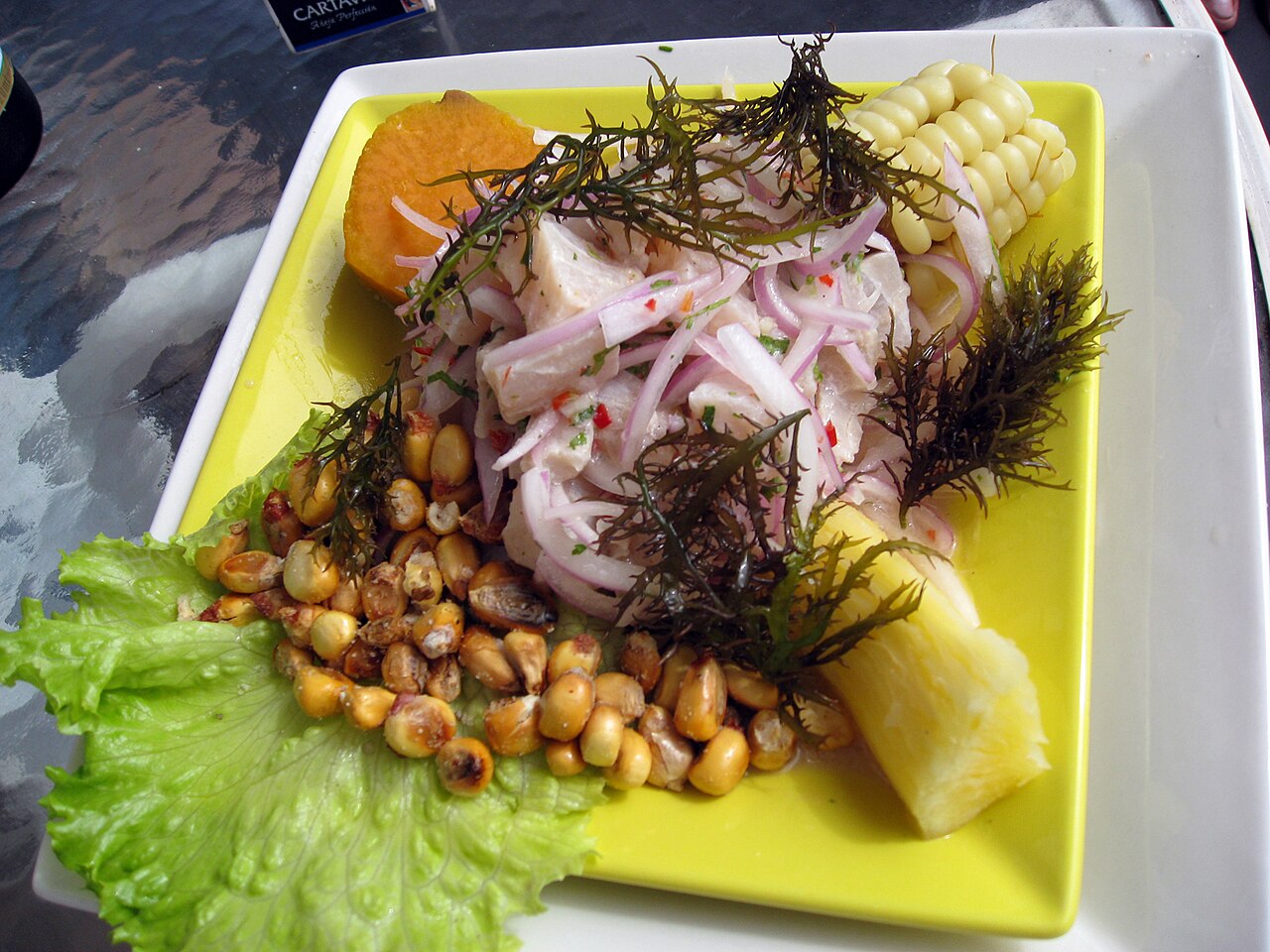Peruvian ceviche