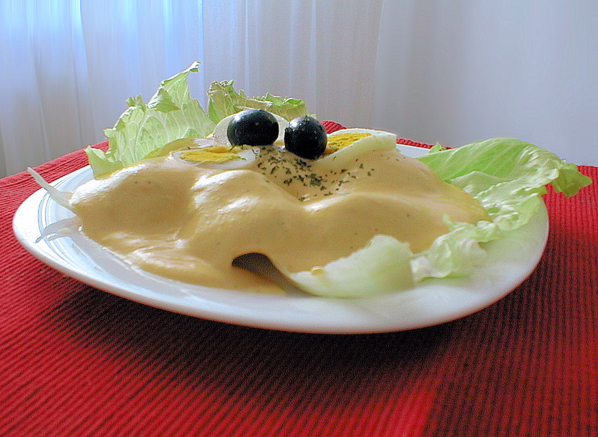 Papa a la huancaína