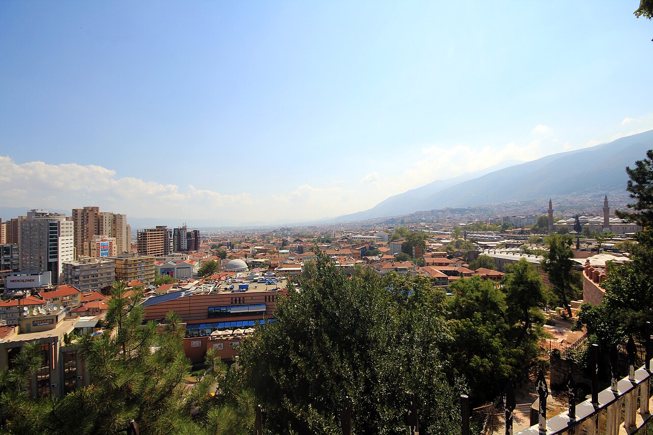 Commons: Bursa panorama view city