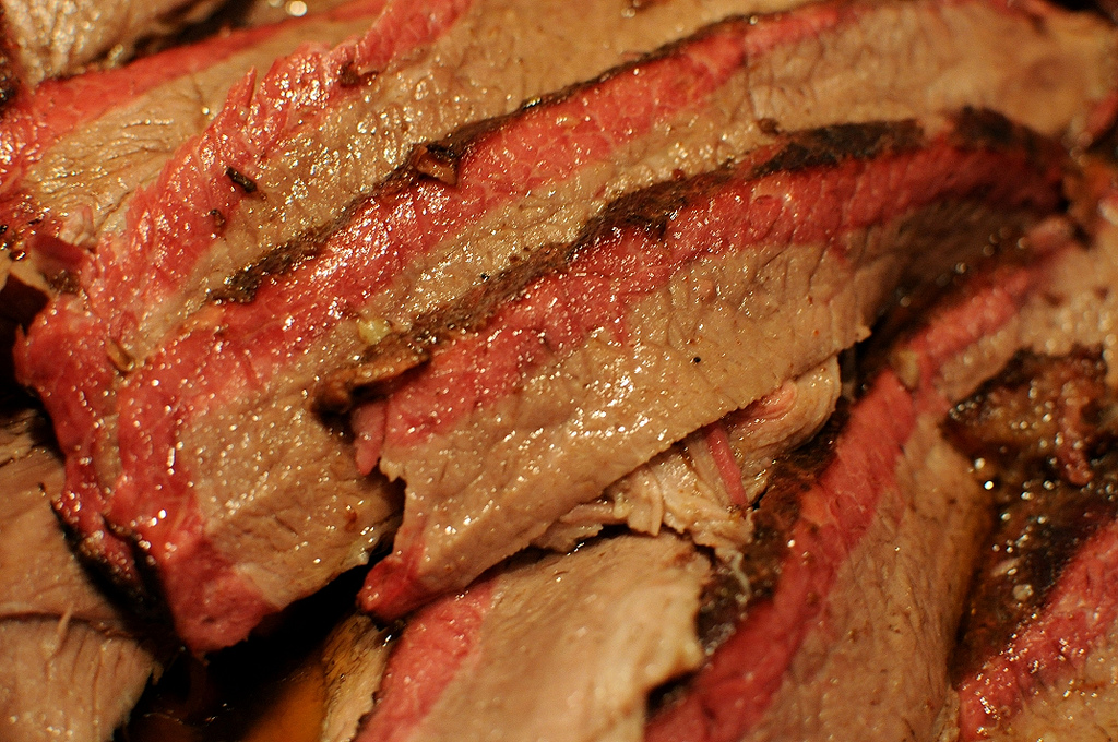 Texas smoked brisket