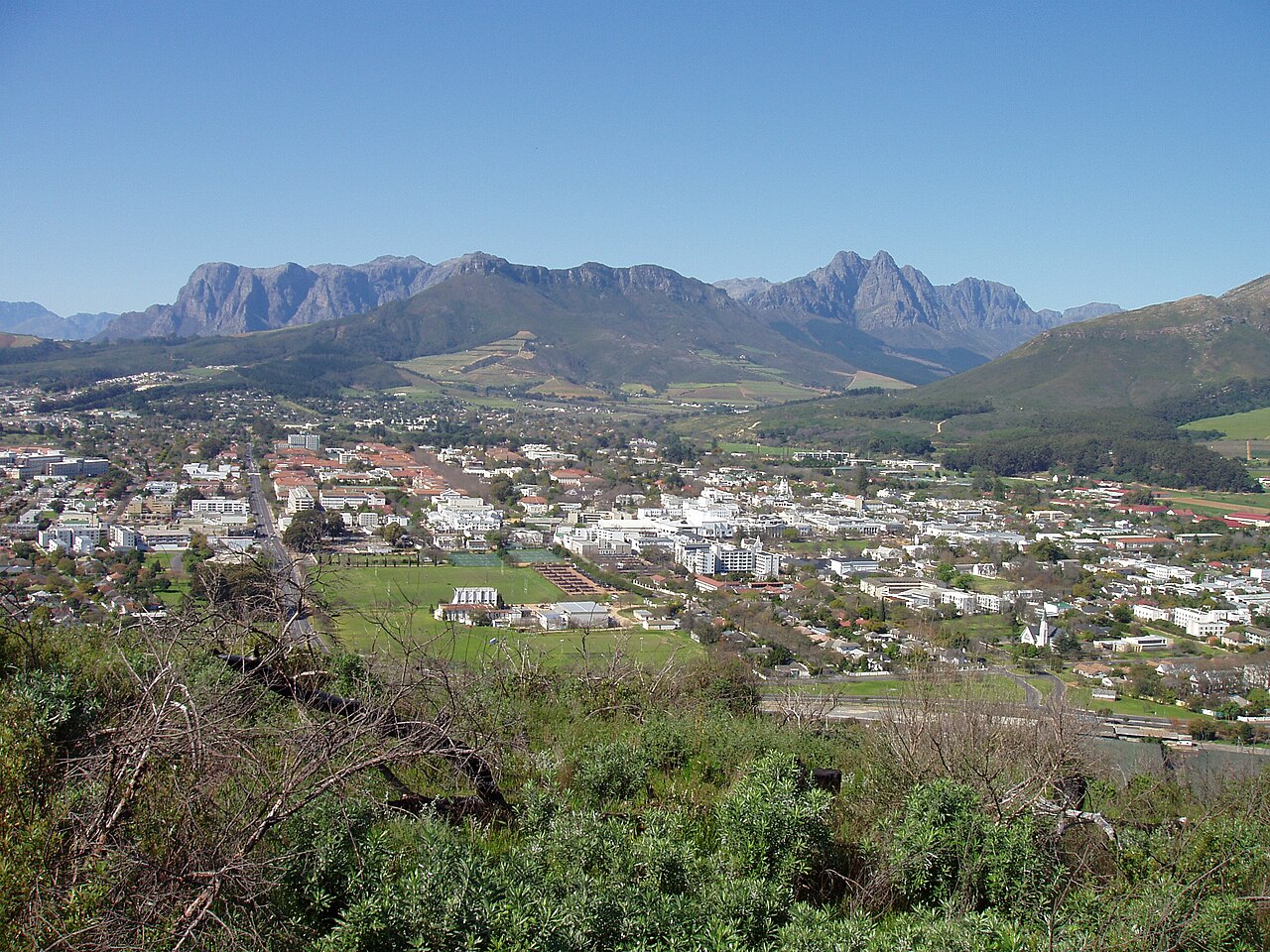 Commons: Stellenbosch town centre