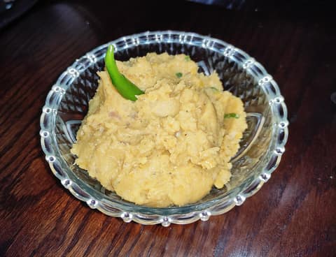Aloo bhorta