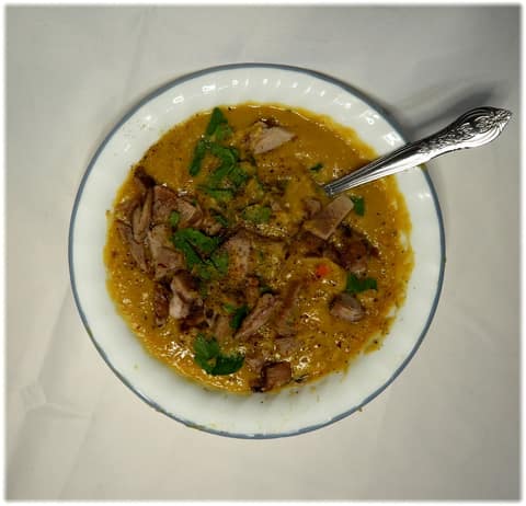 Quebec yellow pea soup