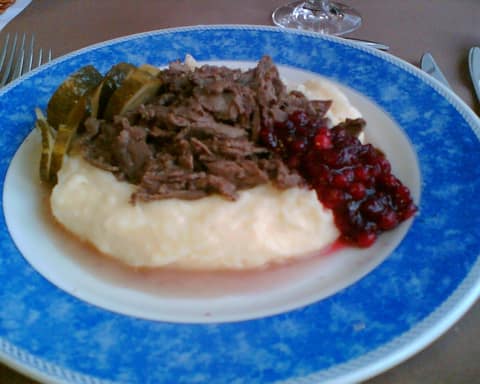 Sautéed reindeer