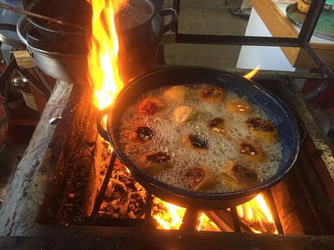 Rellenitos de plátano
