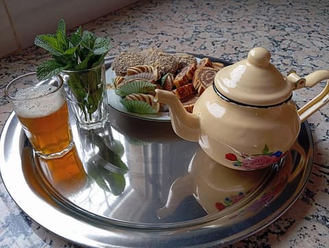 Mint tea