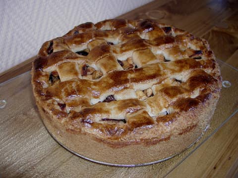 Dutch apple pie