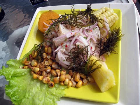 Peruvian ceviche
