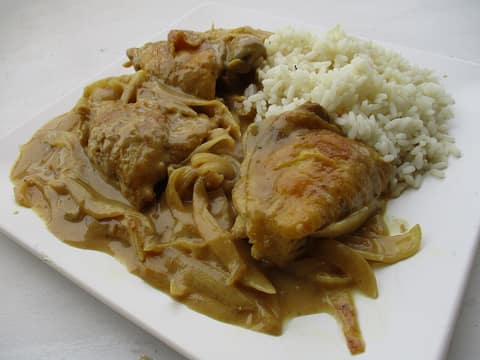 Chicken yassa